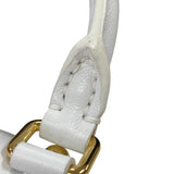 ルイ・ヴィトン LOUIS VUITTON パピヨンBB M59827 ホワイト ゴールド金具 バブルグラム レザー レディース ショルダーバッグ