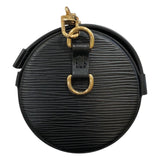 ルイ・ヴィトン LOUIS VUITTON パピヨン・トランク M58655 ブラック エピ レディース ショルダーバッグ