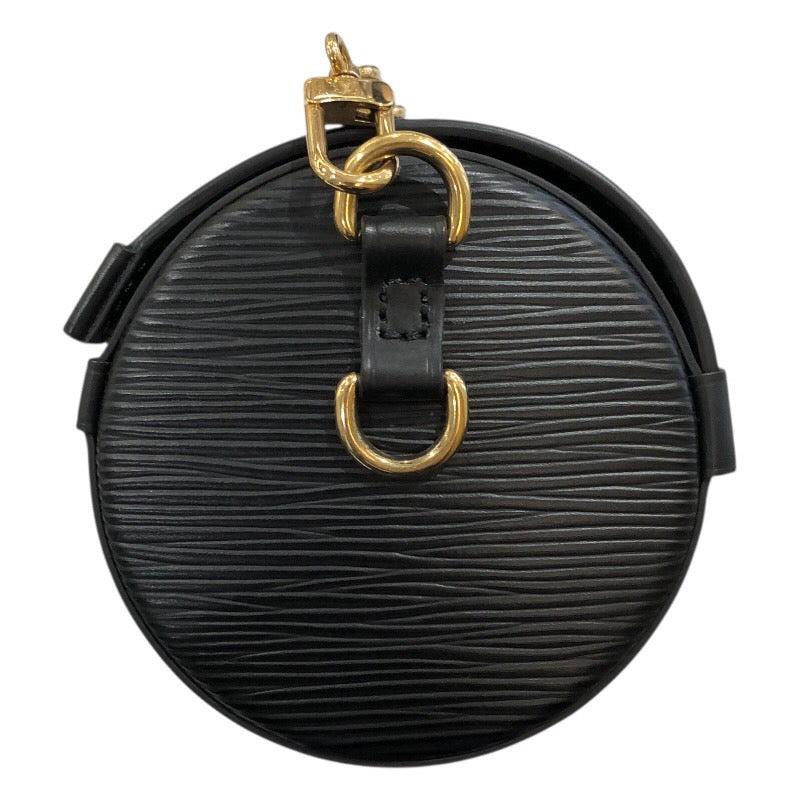 ルイ・ヴィトン LOUIS VUITTON パピヨン・トランク M58655 ブラック エピ レディース ショルダーバッグ