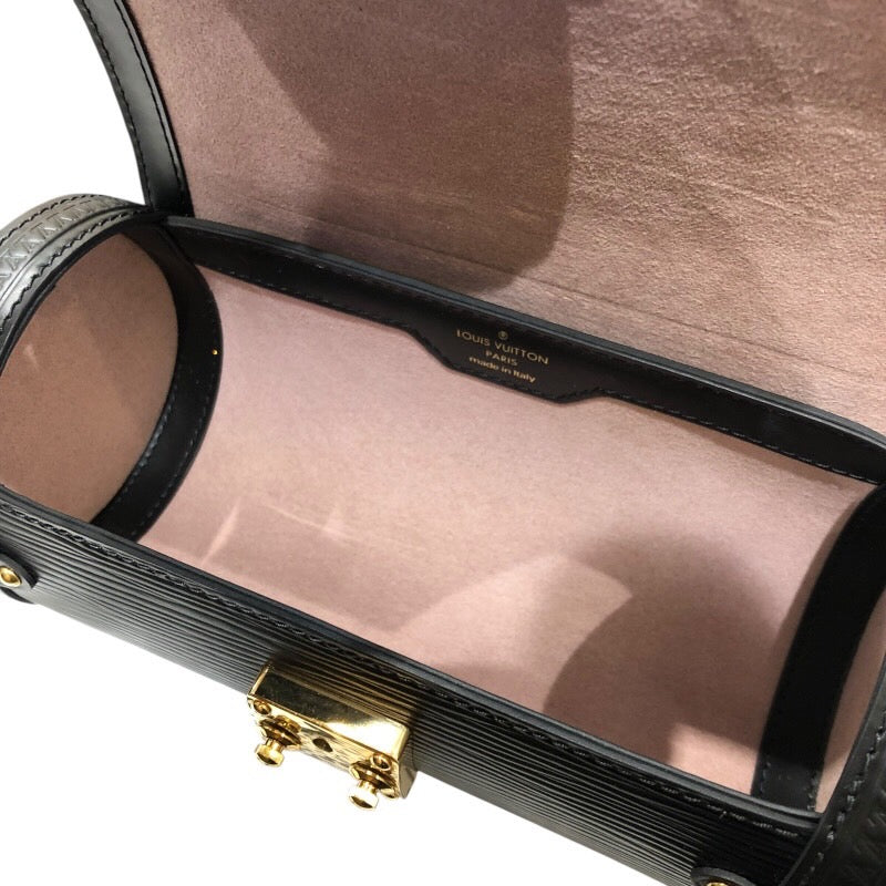 ルイ・ヴィトン LOUIS VUITTON パピヨン・トランク M58655 ブラック エピ レディース ショルダーバッグ