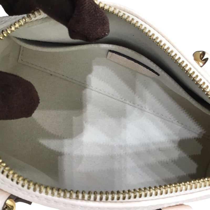 ルイ・ヴィトン LOUIS VUITTON パピヨンBB モノグラム・アンプラントバイザプール  レザー レディース ショルダーバッグ