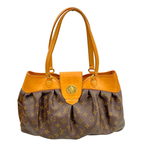 ルイ・ヴィトン LOUIS VUITTON ボエシMM M45714 ブラウン モノグラム・キャンバス レディース ハンドバッグ