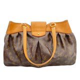 ルイ・ヴィトン LOUIS VUITTON ボエシMM M45714 ブラウン モノグラム・キャンバス レディース ハンドバッグ