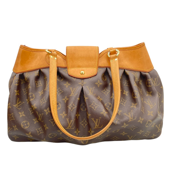 ルイ・ヴィトン LOUIS VUITTON ボエシMM M45714 ブラウン モノグラム・キャンバス レディース ハンドバッグ