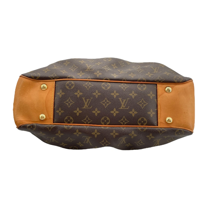 ルイ・ヴィトン LOUIS VUITTON ボエシMM M45714 ブラウン モノグラム・キャンバス レディース ハンドバッグ