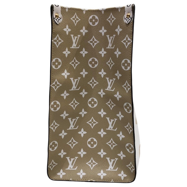 ルイ・ヴィトン LOUIS VUITTON オンザゴーGM M44571 マルチカラー ゴールド金具 モノグラム・ジャイアント ユニセックス ハンドバッグ