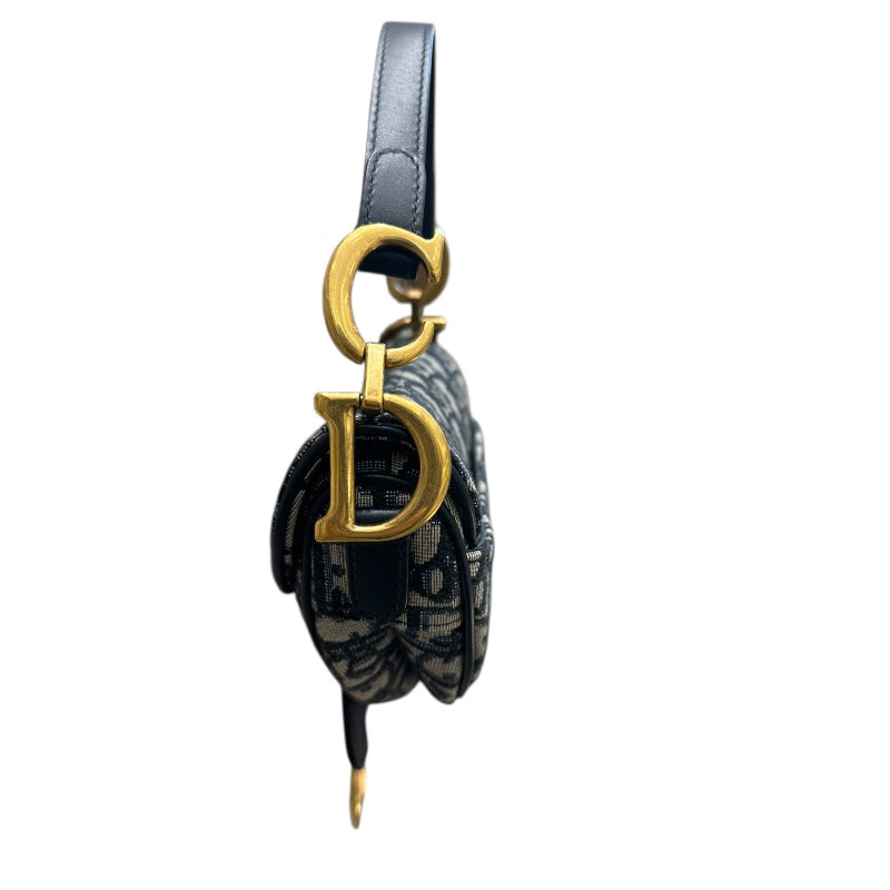 【洗練されたシルエット】Dior オブリーグ サドルバッグミニ DIOR | Saddle バッグ ミニ ディオール オブリーク ジャカード