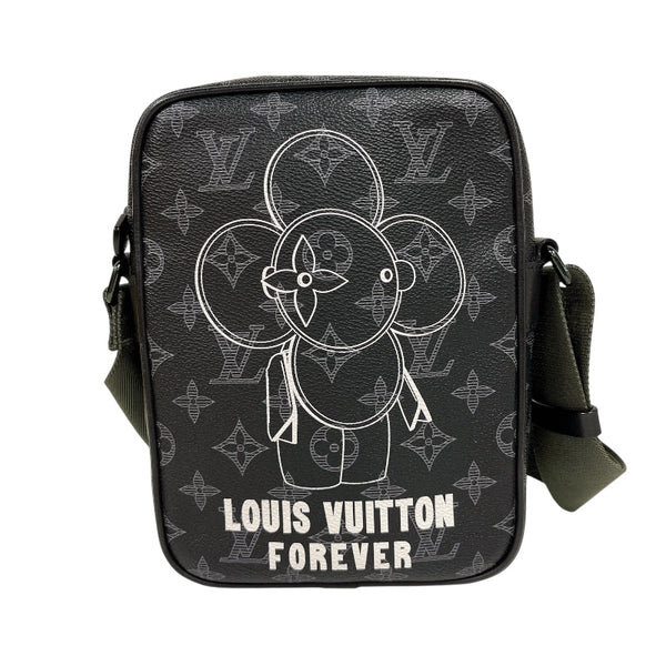 ルイ・ヴィトン LOUIS VUITTON ダヌーブPM ヴィヴィエンヌ M43677 モノグラム・エクリプス ユニセックス ショルダーバッグ