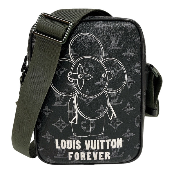 ルイ・ヴィトン LOUIS VUITTON ダヌーブPM ヴィヴィエンヌ M43677 モノグラム・エクリプス ユニセックス ショルダーバッグ