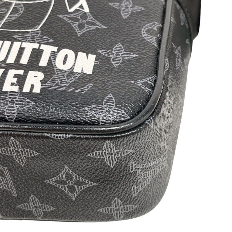ルイ・ヴィトン LOUIS VUITTON ダヌーブPM ヴィヴィエンヌ M43677 モノグラム・エクリプス ユニセックス ショルダーバッグ