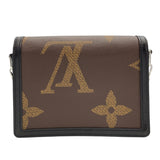 ルイ・ヴィトン LOUIS VUITTON ドーフィーヌMM M44599 ブラウン  モノグラム・ジャイアント・リバーㇲ レディース ショルダーバッグ