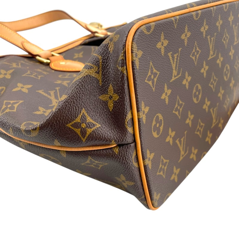 ルイ・ヴィトン LOUIS VUITTON パレルモPM M40145 ブラウン モノグラム・キャンバス レディース トートバッグ