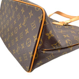 ルイ・ヴィトン LOUIS VUITTON パレルモPM M40145 ブラウン モノグラム・キャンバス レディース トートバッグ