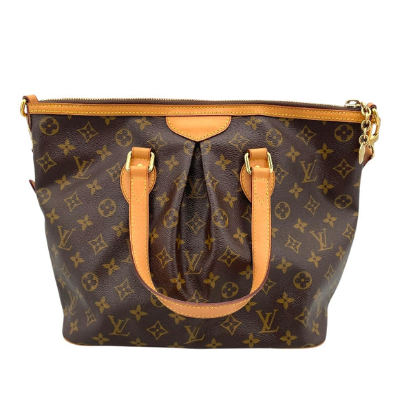 ルイ・ヴィトン LOUIS VUITTON パレルモPM M40145 ブラウン モノグラム・キャンバス レディース トートバッグ