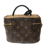 ルイ・ヴィトン LOUIS VUITTON ヴァニティNV PM M45165 モノグラム・リバース PVC レザー レディース ショルダーバッグ
