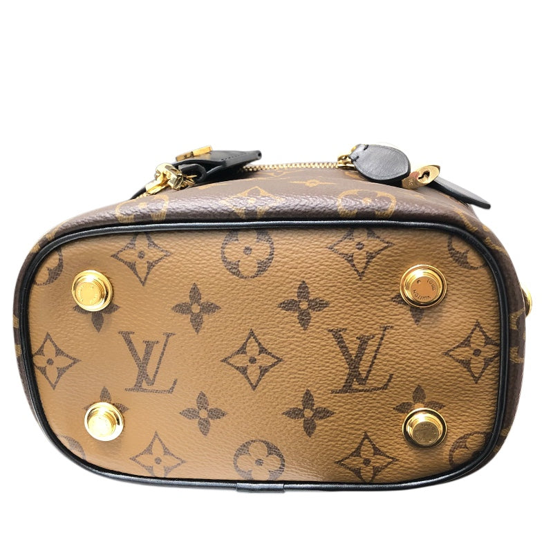 ルイ・ヴィトン LOUIS VUITTON ヴァニティNV PM M45165 モノグラム・リバース PVC レザー レディース ショルダーバッグ