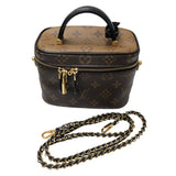 ルイ・ヴィトン LOUIS VUITTON ヴァニティNV PM M45165 モノグラム・リバース PVC レザー レディース ショルダーバッグ