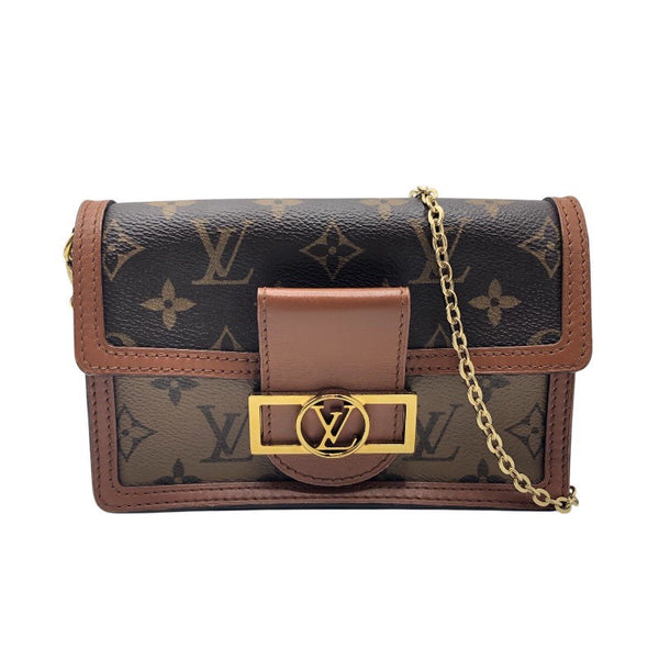 ルイ・ヴィトン LOUIS VUITTON ポルトフォイユ･ドーフィーヌ M68746 モノグラム・リバース レディース ショルダーバッグ