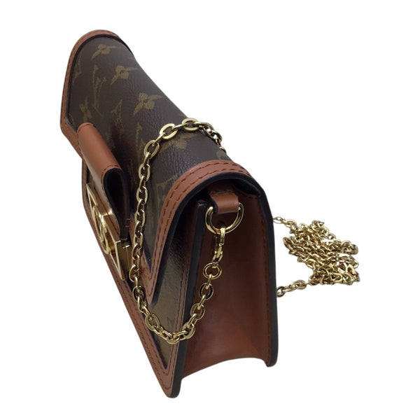 ルイ・ヴィトン LOUIS VUITTON ポルトフォイユ・ドーフィーヌ モノグラム・リバース PVC レザー レディース ショルダーバッグ