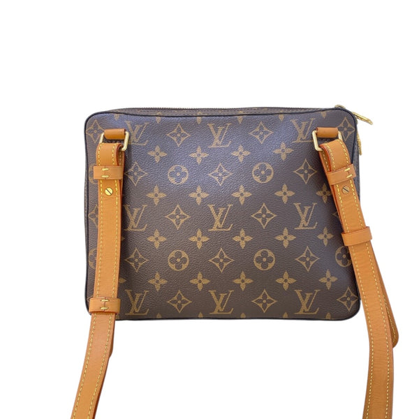 ルイ・ヴィトン LOUIS VUITTON ソフトトランク メッセンジャー PM M68494 ブラウン モノグラムキャンバス レディース ショルダーバッグ
