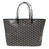 ゴヤール GOYARD サンルイPM ブラック ゴヤールディンキャンバス ユニセックス トートバッグ