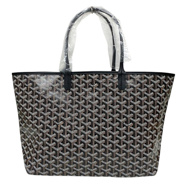ゴヤール GOYARD サンルイPM ブラック ゴヤールディンキャンバス ユニセックス トートバッグ