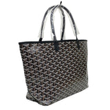 ゴヤール GOYARD サンルイPM ブラック ゴヤールディンキャンバス ユニセックス トートバッグ