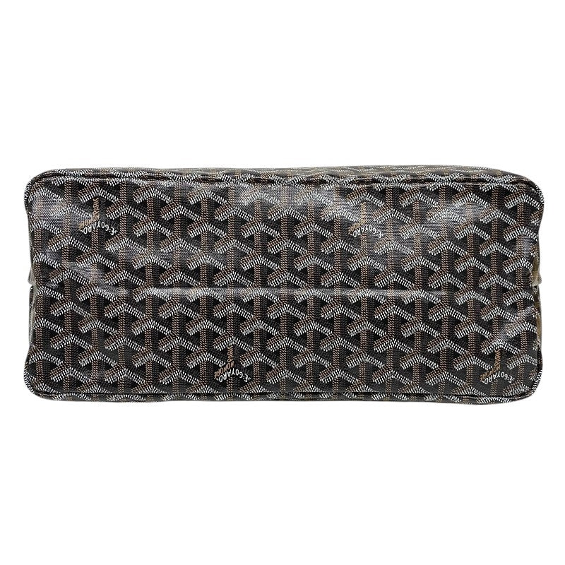 ゴヤール GOYARD サンルイPM ブラック ゴヤールディンキャンバス ユニセックス トートバッグ