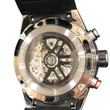 タグ・ホイヤー TAG HEUER カレラキャリバーホイヤー02クロノグラフ CBG2011.FC6430 SS/革ベルト メンズ 腕時計