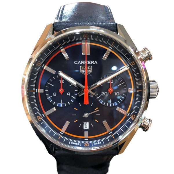 タグ・ホイヤー TAG HEUER カレラ キャリバー ホイヤー02 クロノグラフ CBN201D.FC6543 ステンレススチール 自動巻き メンズ 腕時計