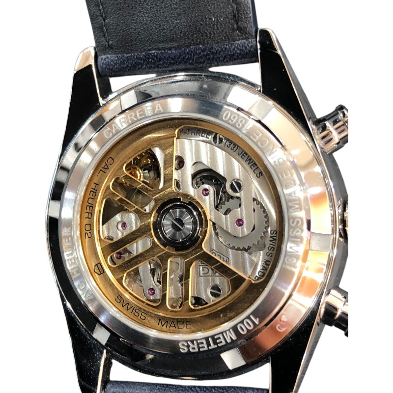 タグ・ホイヤー TAG HEUER カレラ キャリバー ホイヤー02 クロノグラフ CBN201D.FC6543 ステンレススチール 自動巻き メンズ 腕時計
