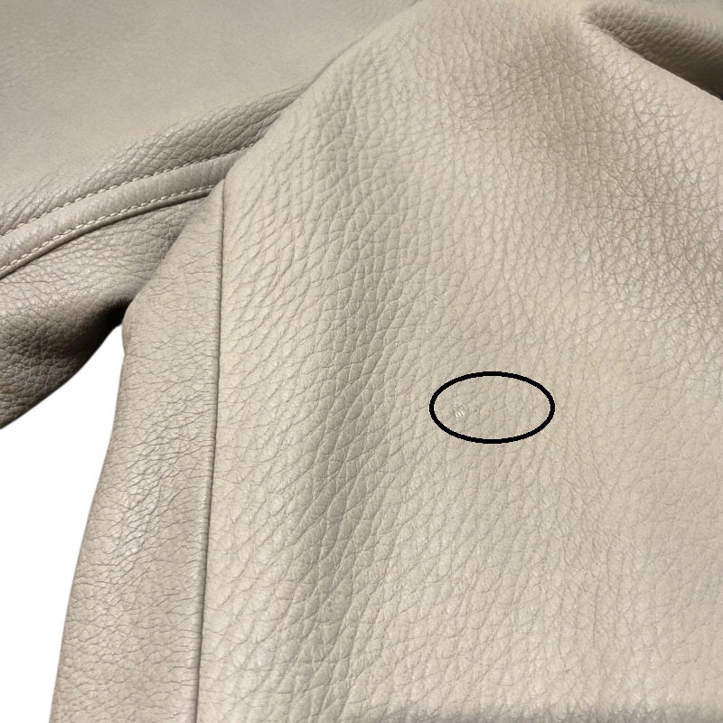 【美品】HERMES ウール ジャケット ブレザーグレー 50サイズ イタリア製 HERMES ウール ジャケット ブレザーグレー 50サイズ イタリア製