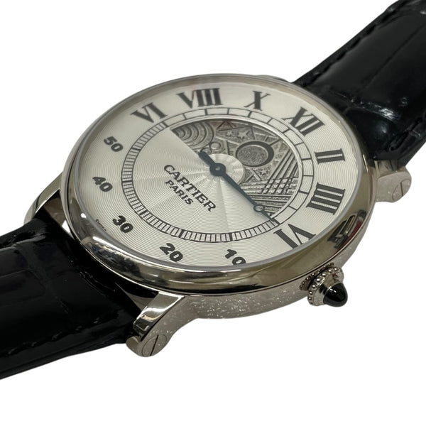 カルティエ Cartier ロトンド ドゥ カルティエ デイ＆ナイト CPCP W1550151 K18WG メンズ 腕時計