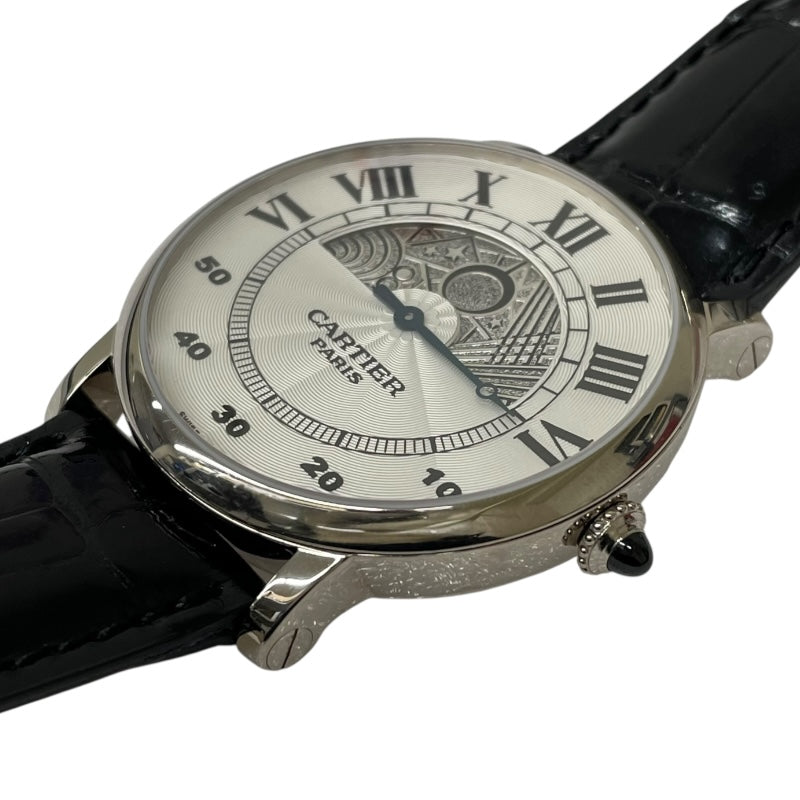 カルティエ Cartier ロトンド ドゥ カルティエ デイ＆ナイト CPCP W1550151 K18WG メンズ 腕時計