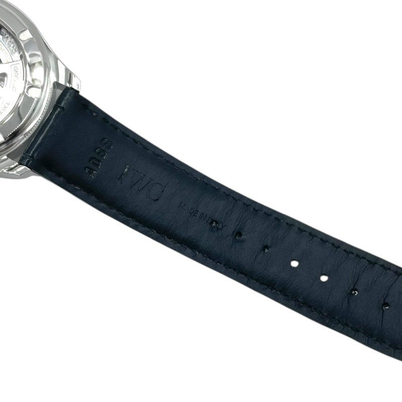 インターナショナルウォッチカンパニー IWC ポルトキーゼ オートマティック 40 IW358303 シルバー SS/革ベルト 自動巻き メンズ 腕時計