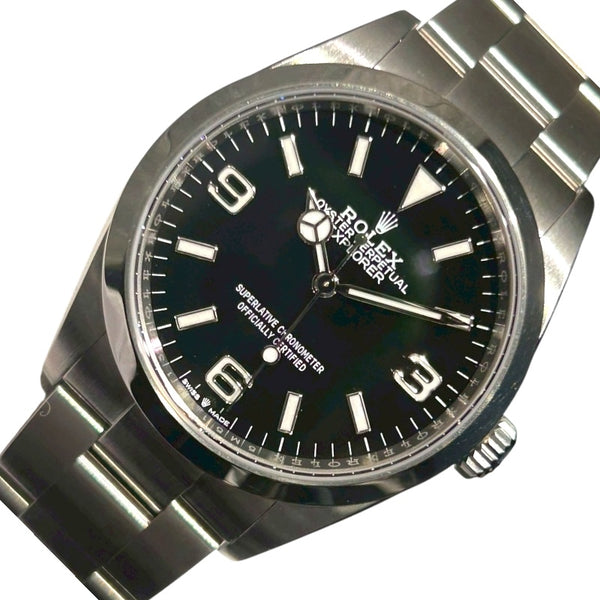 ロレックス ROLEX エクスプローラー１ 124270 ステンレススチール ステンレススチール 自動巻き メンズ 腕時計