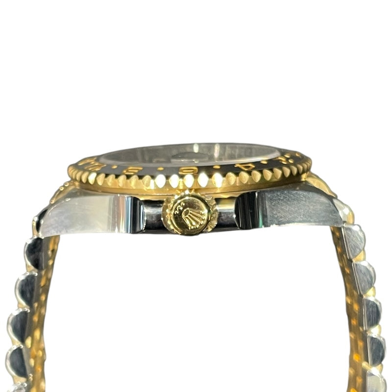 ロレックス ROLEX GMTマスター2 126713GRNR ブラック ステンレス/イエローゴールド 自動巻き メンズ 腕時計