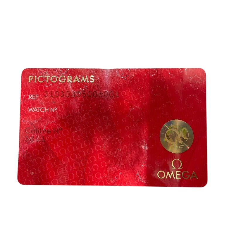 オメガ OMEGA スピードマスター ファーストオメガ　イン　スペース 310.30.40.50.06.001 ブラック ステンレススチール 自動巻き メンズ 腕時計