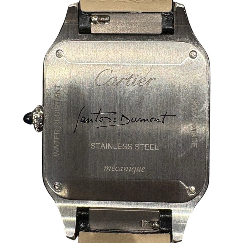 カルティエ Cartier サントスデュモンLM WSSA0046 ステンレス