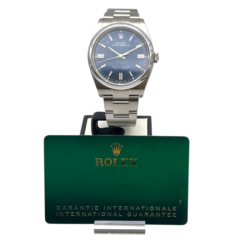 ロレックス ROLEX オイスターパーペチュアル36 126000 ネイビー