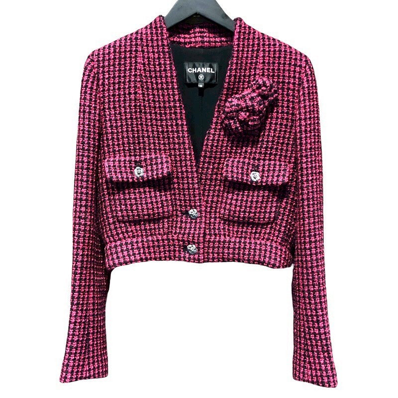 シャネル CHANEL ツイードジャケット P75853 ウール レディース その他アウター