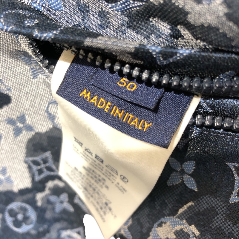 ルイ・ヴィトン LOUIS VUITTON モノグラム総柄フーデッドジャケット 21SS HKB04W ネイビー ポリエステル メンズ その他アウター