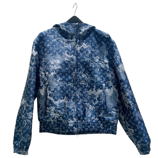 ルイ・ヴィトン LOUIS VUITTON モノグラム総柄フーデッドジャケット 21SS HKB04W ネイビー ポリエステル メンズ その他アウター