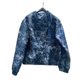 ルイ・ヴィトン LOUIS VUITTON モノグラム総柄フーデッドジャケット 21SS HKB04W ネイビー ポリエステル メンズ その他アウター