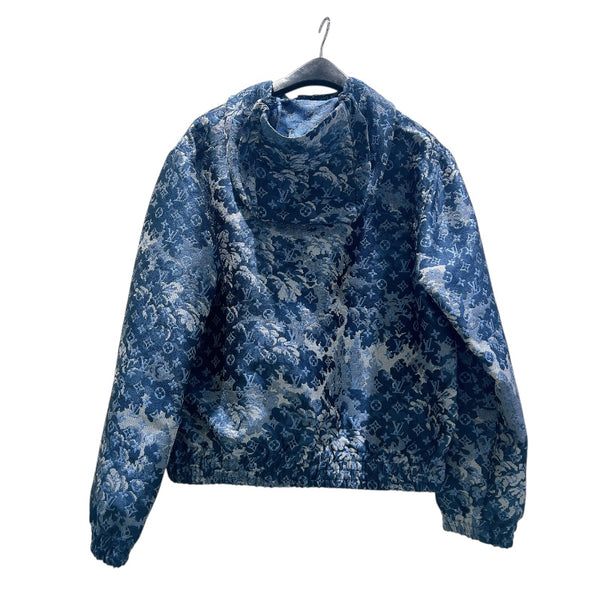 ルイ・ヴィトン LOUIS VUITTON モノグラム総柄フーデッドジャケット 21SS HKB04W ネイビー ポリエステル メンズ その他アウター