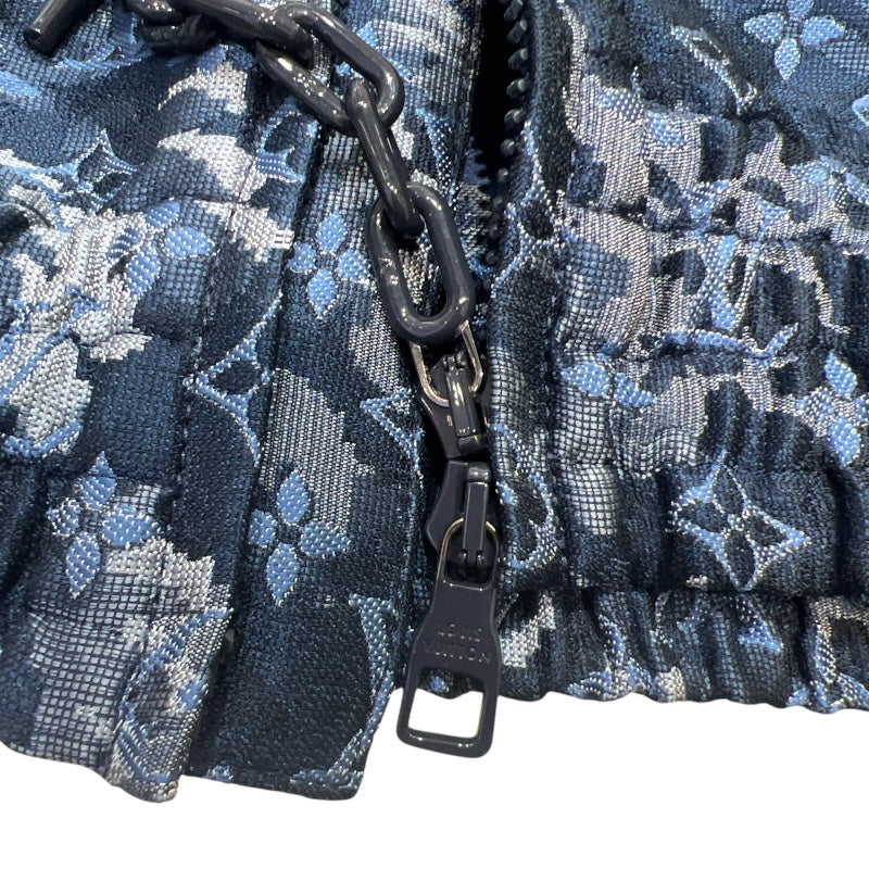 ルイ・ヴィトン LOUIS VUITTON モノグラム総柄フーデッドジャケット 21SS HKB04W ネイビー ポリエステル メンズ その他アウター