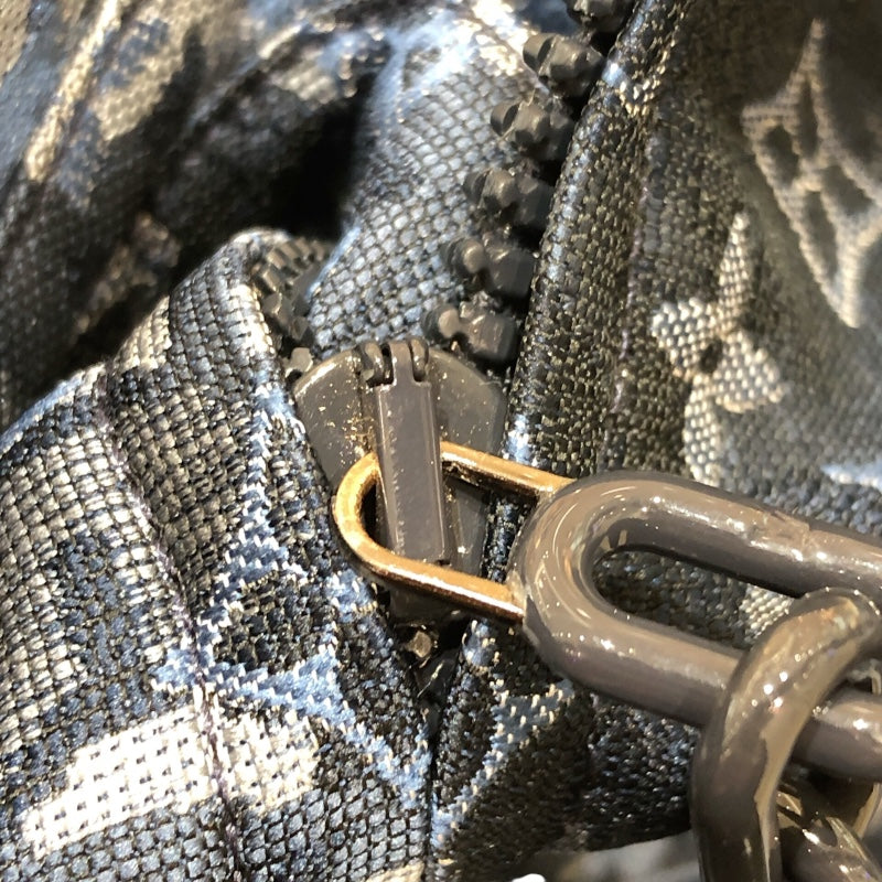ルイ・ヴィトン LOUIS VUITTON モノグラム総柄フーデッドジャケット 21SS HKB04W ネイビー ポリエステル メンズ その他アウター