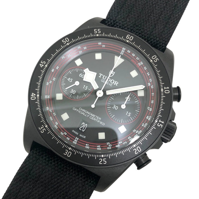 チューダー/チュードル TUDOR ぺラゴスFXD クロノグラフ 25827KN ブラック カーボン メンズ 腕時計