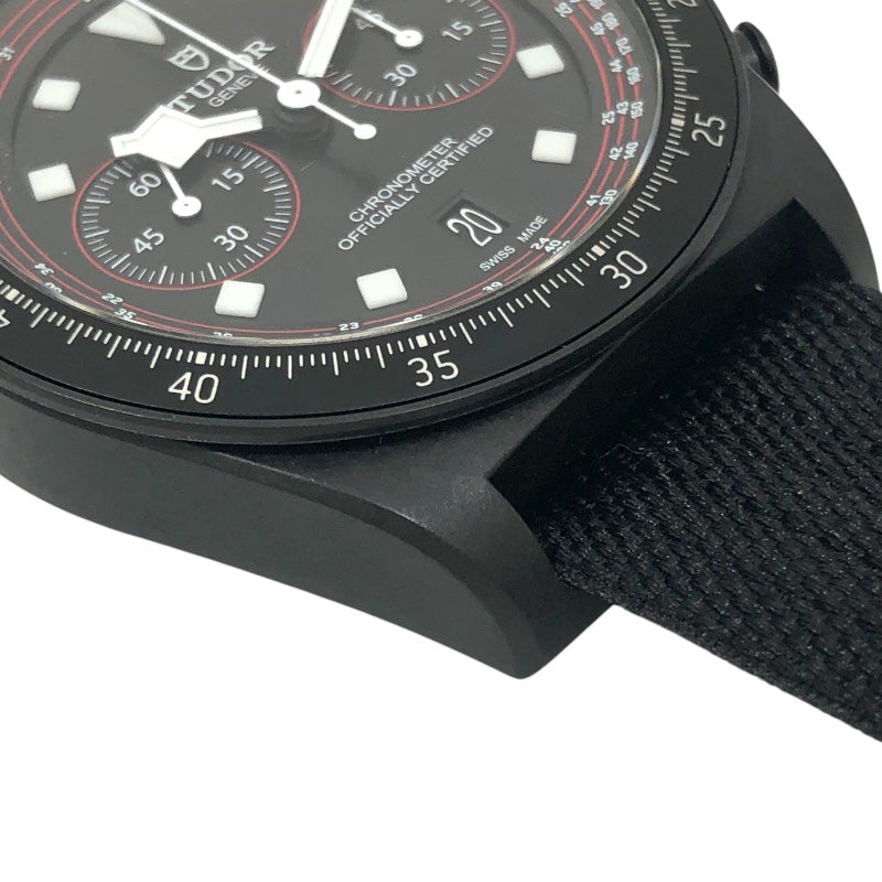 チューダー/チュードル TUDOR ぺラゴスFXD クロノグラフ 25827KN ブラック カーボン メンズ 腕時計
