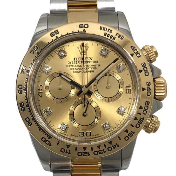 ロレックス ROLEX コスモグラフ・デイトナ ランダムシリアル 116503G シャンパンゴールド SS/K18YG メンズ 腕時計
